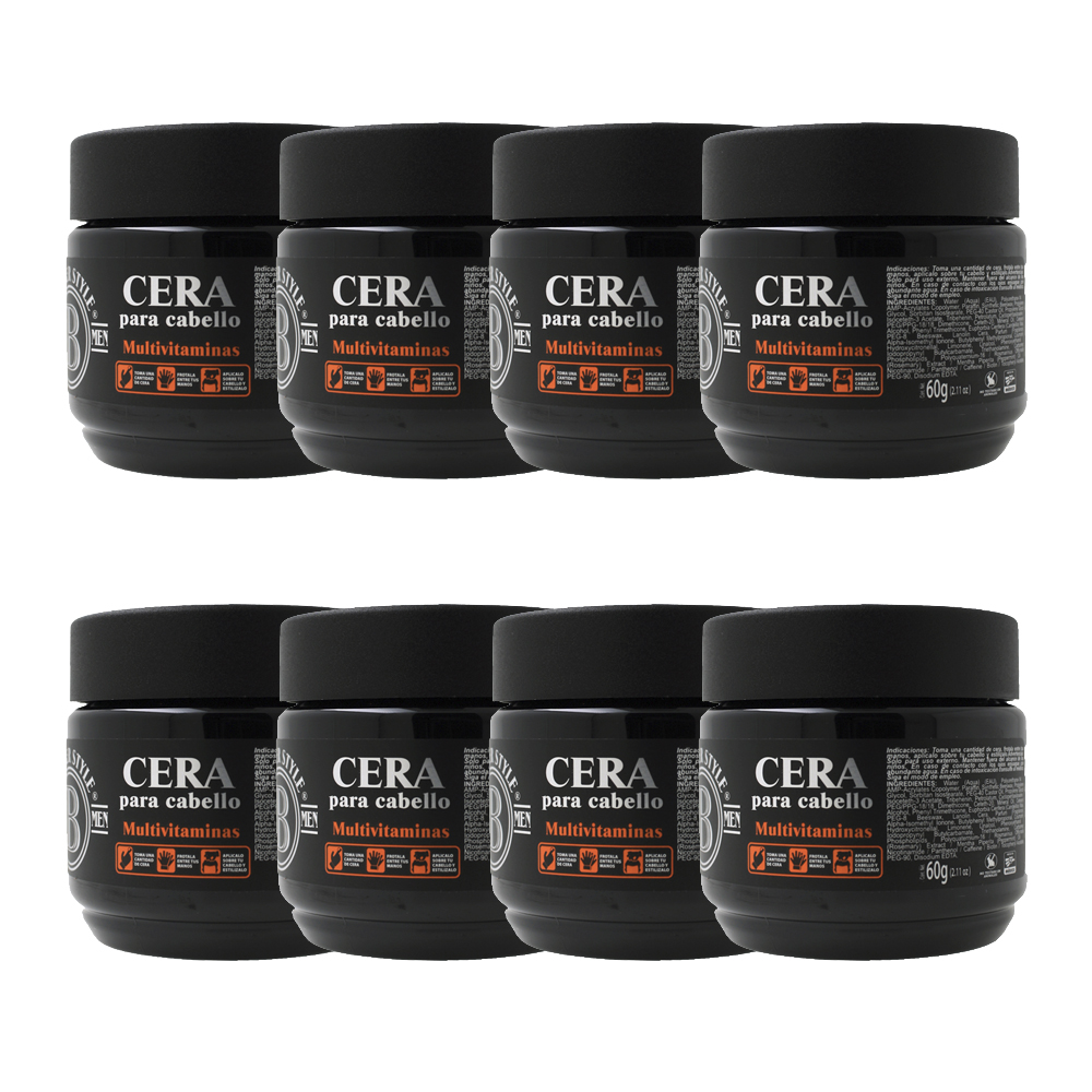 CERA PARA EL CABELLO 60GR BARBER STYLE (CAJA 8PZ)