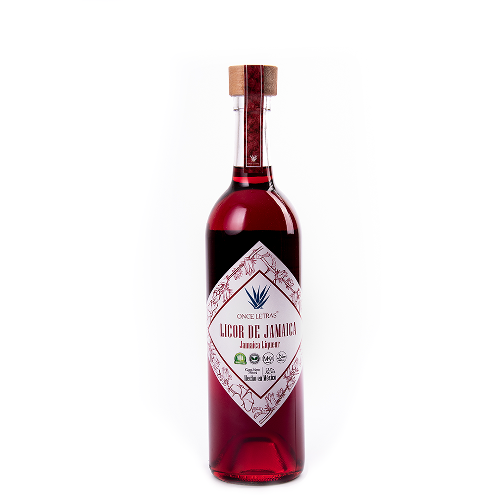 LICOR DE JAMAICA 750ML ONCE LETRAS