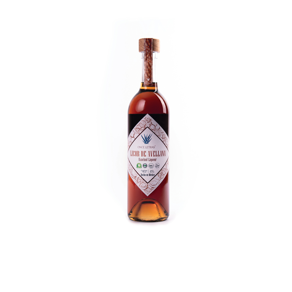 LICOR DE AVELLANA 250ML ONCE LETRAS OLLAV250
