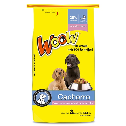 [B09JGPRBQP] ALIMENTO PARA PERROS CACHORRO 3K WOOW WC3